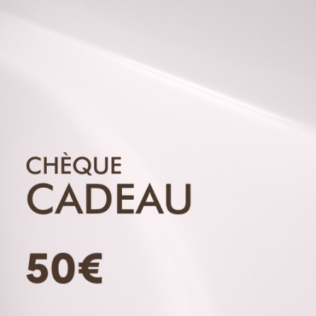Chèque Cadeau de 50 €